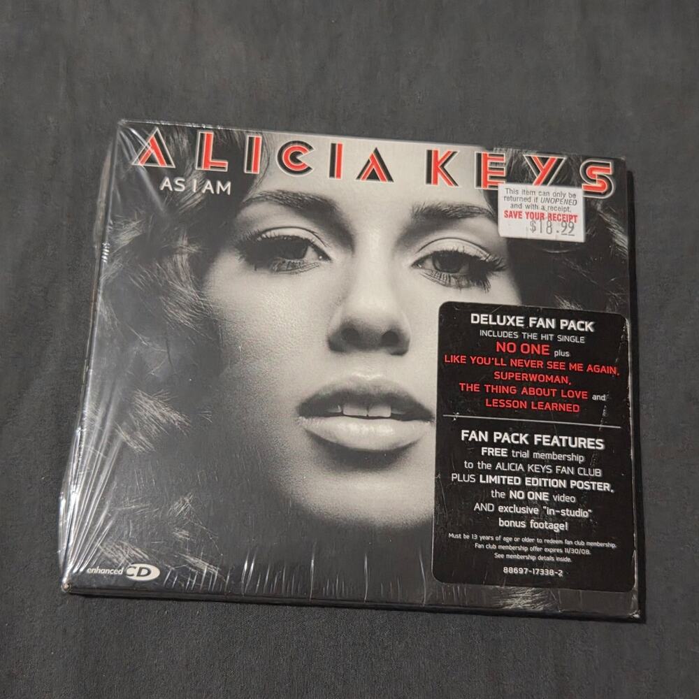 Alicia Keys As I Am Deluxe Fan Pack CD